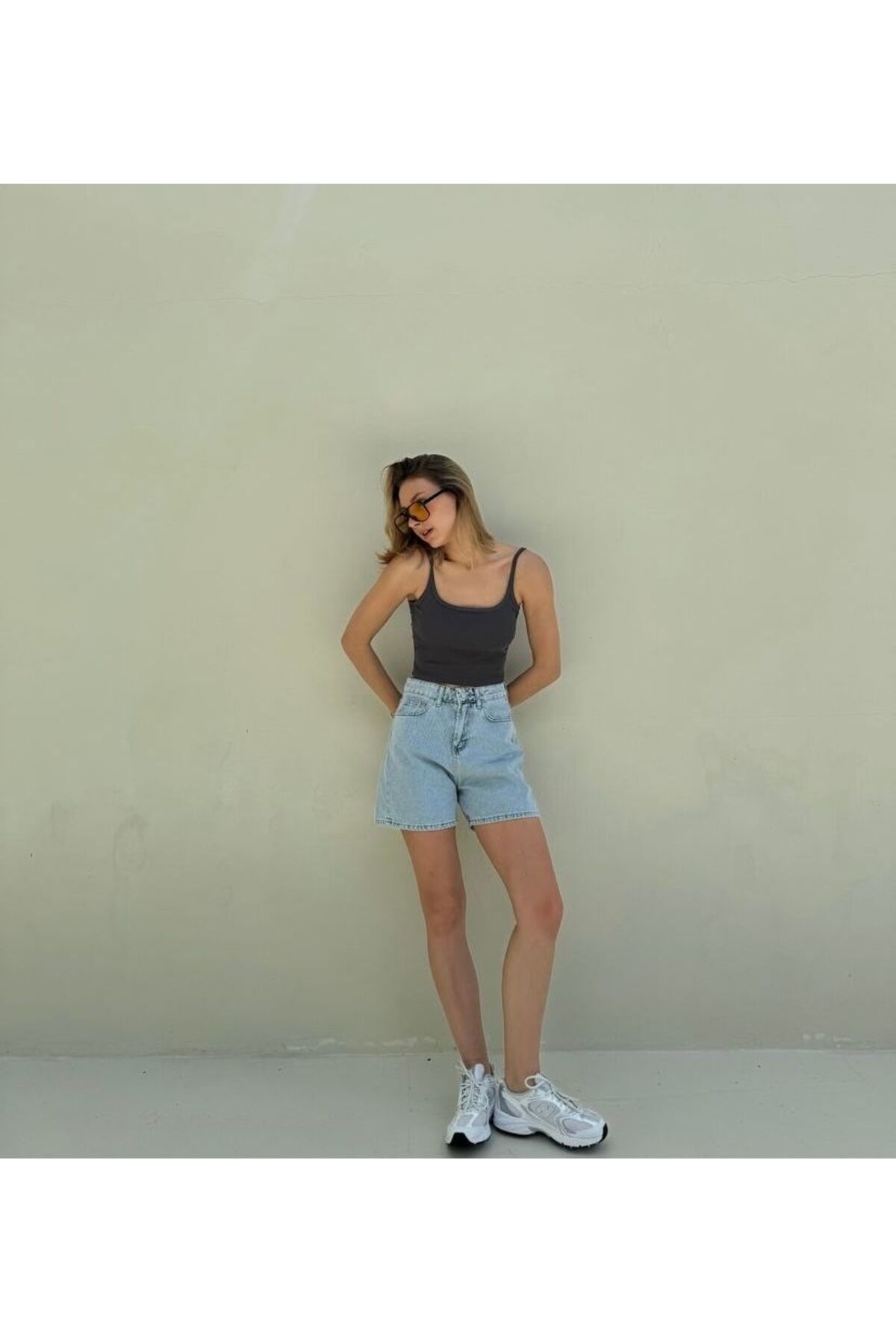 Denim şort
