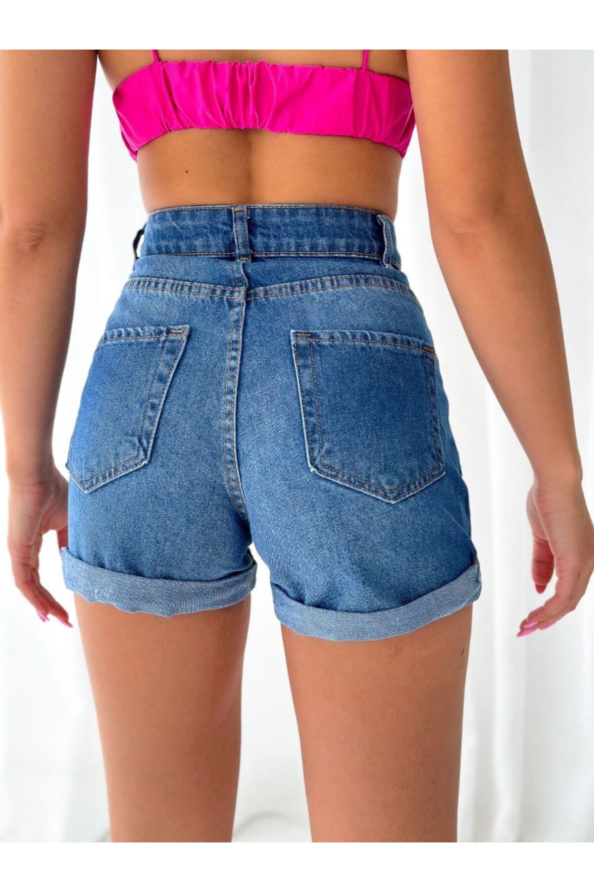 Denim şort